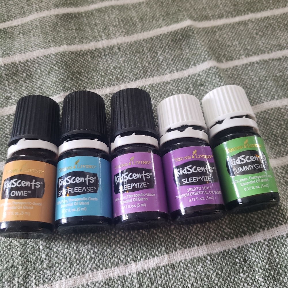 Young Living set of 5 Kid Scents essential oils